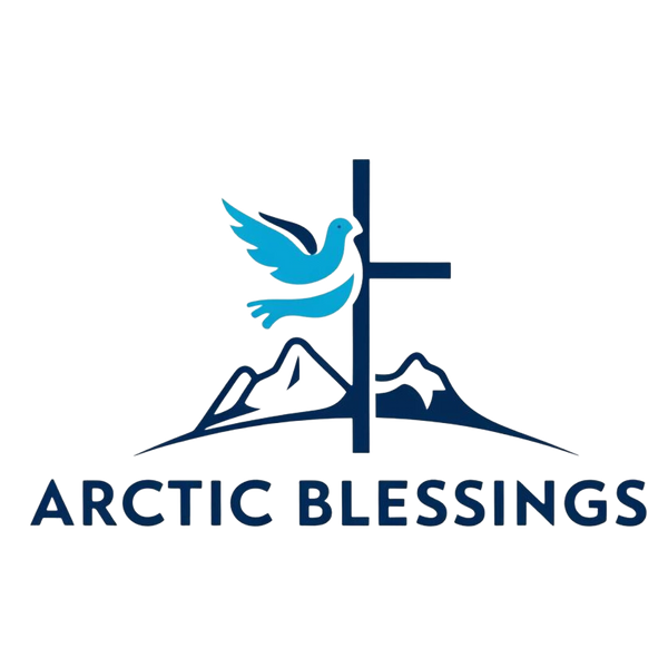 Arctic Blessings transparent logo