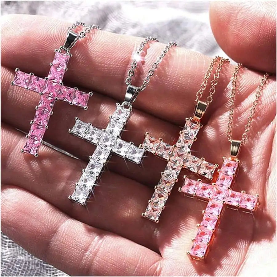 Crosses in hand