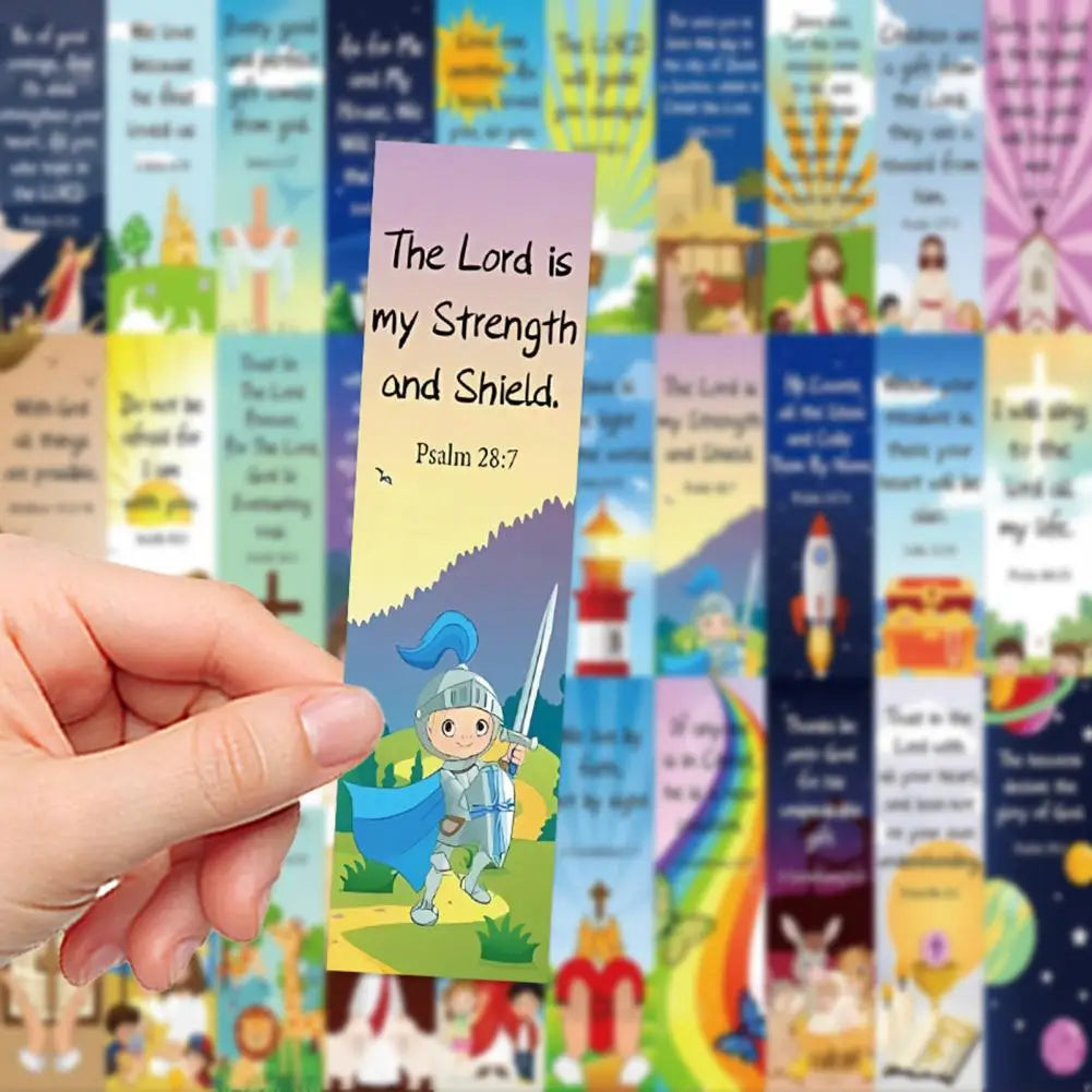 Bible Verse Bookmarks - 30 pcs