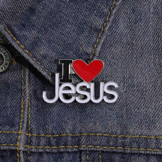 I Love Jesus Pin