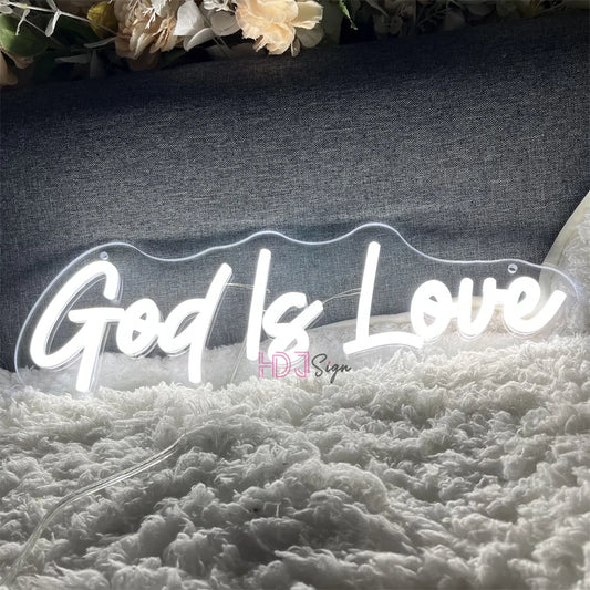 God is Love LED Neon Sign