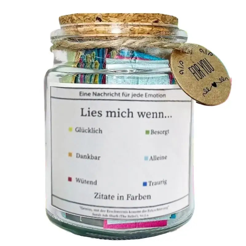 Bible Verse Jar German