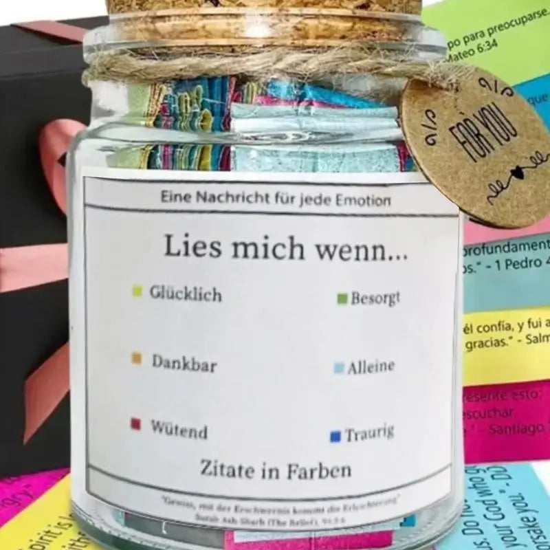 Bible Verse Jar German