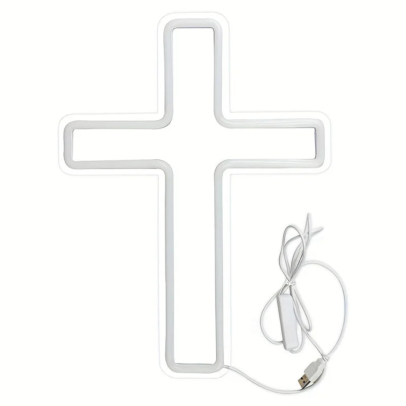 Neon LED Cross