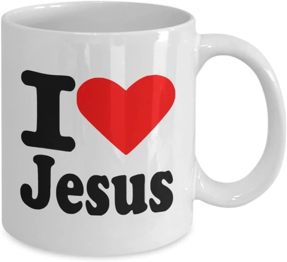 I Love Jesus Coffee Mug